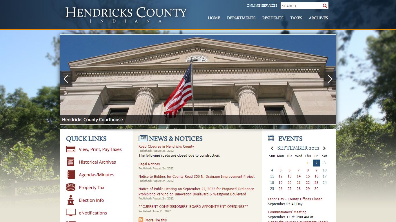 Home / Hendricks County, IN